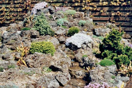 Tufa garden